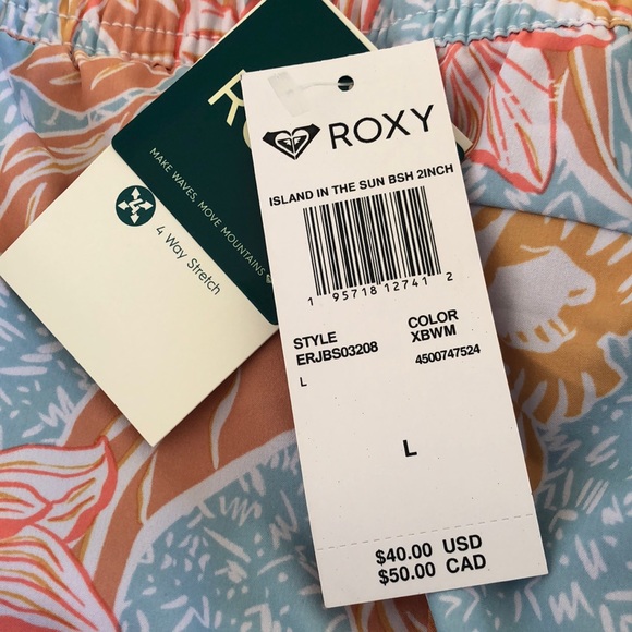 ROXY Island In The Sun 2" Boardshorts for Spring - Picture 4 of 4